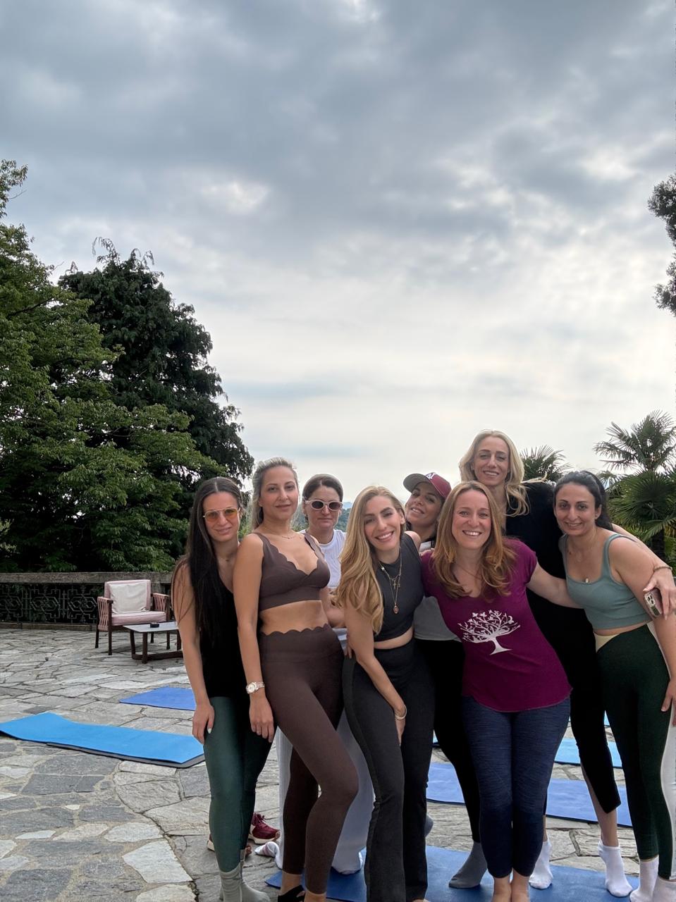 The group · pilates terrace